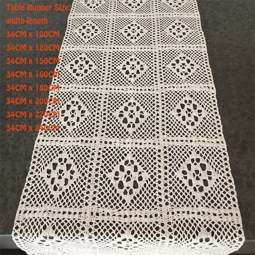 Rétro crochet coton nappes - coton,