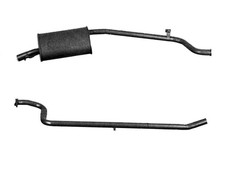 Silencieux Arrière + Tuyau