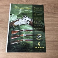 GUNS74 MAGAZINE ADVERT 12X9 BROWNING B425 PRESTIGE & ULTIMATE
