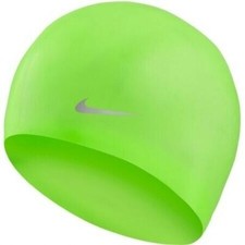 Nike Bonnet de Bain Silicone Jeunesse Cap, Junior - Art. TESS0106-370 (Vert)