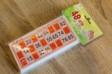 48 CARTONS DE LOTO BINGO en couleurs, quine -NEUF