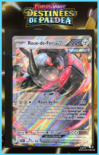 Carte pokémon roue fer ex - roue-de-fer,