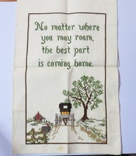 CROSS STITCH BUGGY "NO MATTER