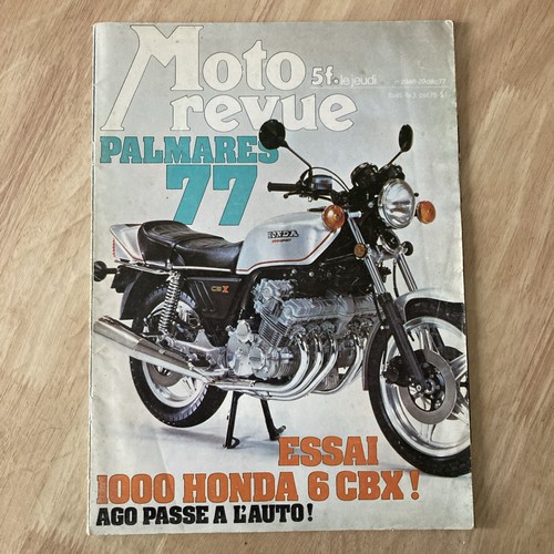 Magazine moto revue 1977 - magazine,