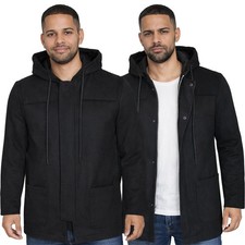 Manteau homme noir casual - homme,
