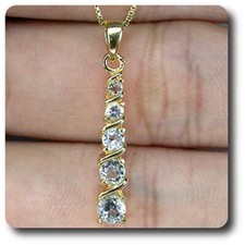 Topaz Pendant Silver 925 &