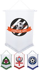 Pennant Personalised With Your Design Sport  15cm 25cm 30cm Colour Print Fc