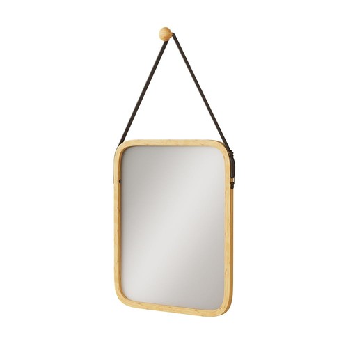Miroir mural mirno bambou - mural, mirno,