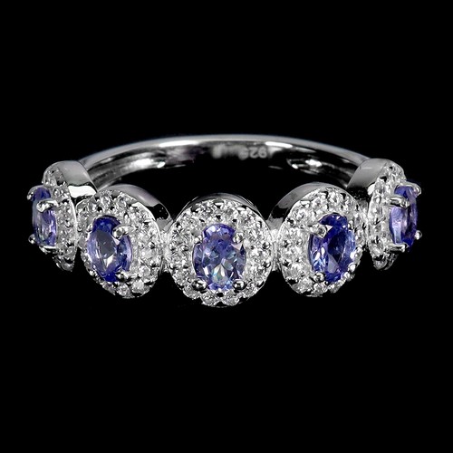 925 bague argent - en, ovale
