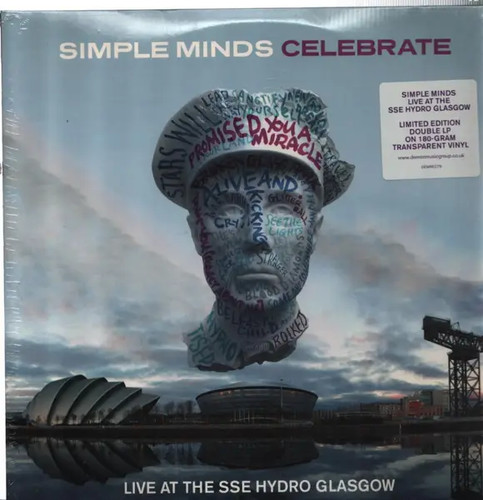 2xlp simple minds - simple, celebrate