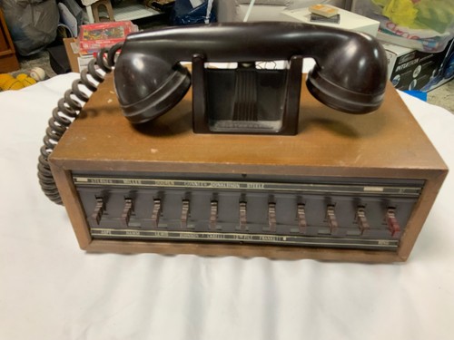 Vintage dictograph telephone - vintage,
