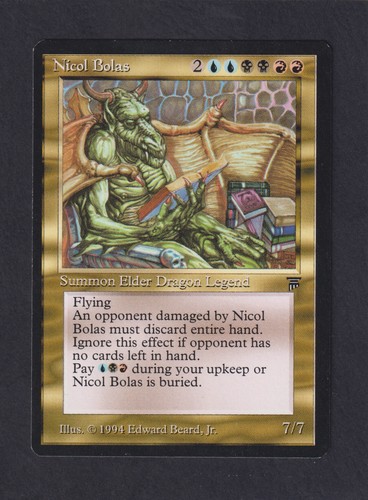 Magic mtg nicol bolas - -,