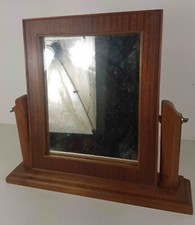 Miroir de coiffeuse pied bois