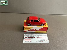 1984 Peugeot 205 GTI Solido Hachette 1/43 Miniature Car