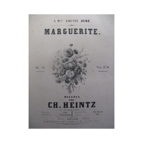 Heintz marguerite piano - ch.,