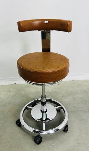 Tabouret traitement marron - de,
