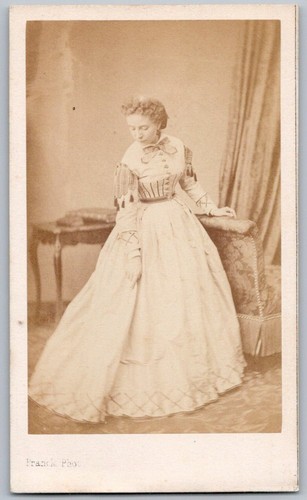 Cdv 1870 francine - francine, cellier
