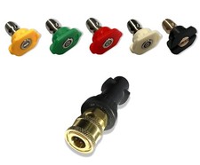 Haute Pression 1/4'' Raccord Rapide pour Kärcher K2 - K7 Avec 5 Düsenspitzen