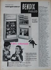 PUBLICITE de 1959  BENDIX
