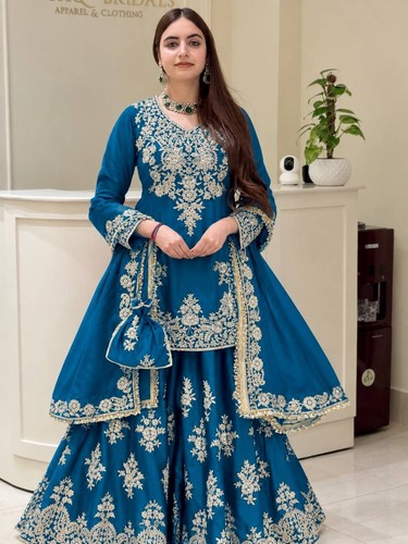 Ensemble top palazzo soie - ensemble, en