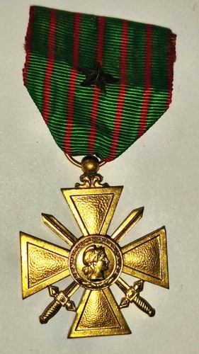 Croix guerre 1914 1918 - de, 1914-1918