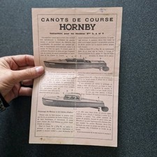 CANOTS DE COURSE HORNBY  n°