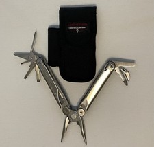 Leatherman Wave Multi Tool With Case USA Stainless Steel Excellent Shape WAVE-MT