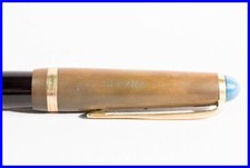 1950 TINTENKULI SPEZIAL Ebonit parts Blue Cap Top Rotring Ink Pen Piston Filler 