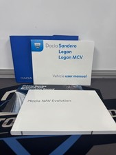 DACIA SANDERO / LOGAN OWNERS PACK / HANDBOOK / MANUAL + WALLET 2017~2020 (2020)