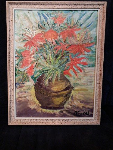 Tableau ancien huile - ancien, sur