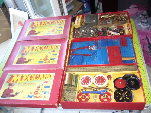 Lot boîtes meccano - de,