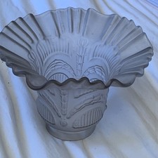 abat-jour lampe verre poli