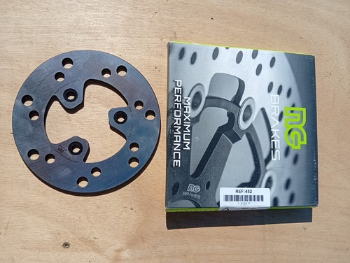 Disque frein 452 ø155 - de,