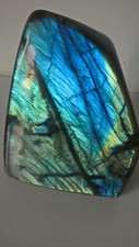 1882g  BLOC A POSER LABRADORITE Madagascar Massage Lithothérapie pierre 