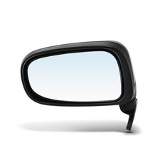 Left Driver Side Manual Mirror