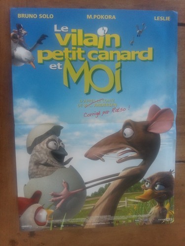 Affiche vilain petit - affiche, canard