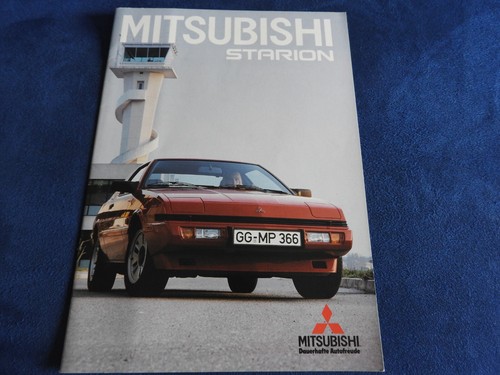 Catalogue mitsubishi starion - mitsubishi,