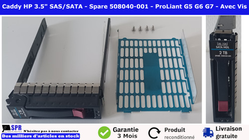 Caddy sas sata spare - hp,