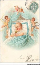 CAR-ABIP11-0954-ANGEL - BABY IN BED
