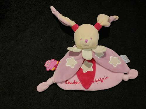 Doudou compagnie lapin - compagnie,
