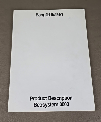 Bang olufsen beosystem 3000 - bang&olufsen,