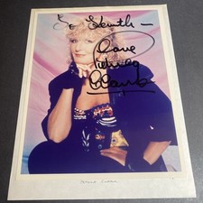 Petula Clark: Hand Signed Celebrity Photograph 8 x 10 Inches / KSK