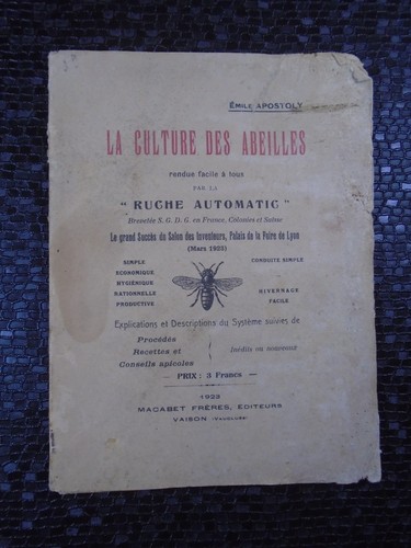 Culture des abeilles ruche - la,