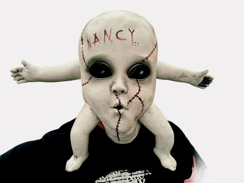Effrayant bébé masque latex - effrayant,