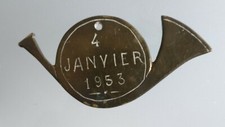Plaque venerie chasse/