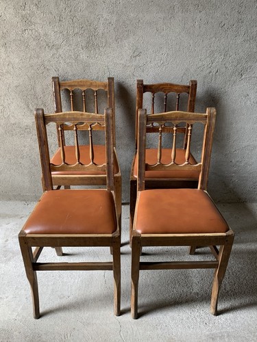 Lot chaises anciennes - lot, 4