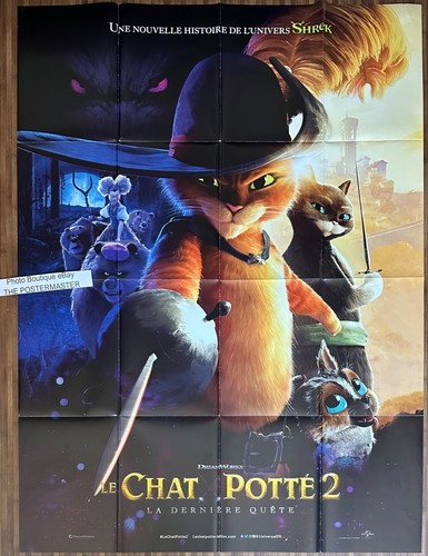 Affiche cinéma chat potté - cinéma, le