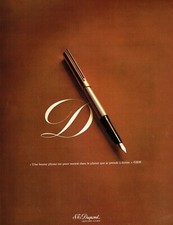  1975 Advertising 0722 S.T Dupont Advertising Pen Gide
