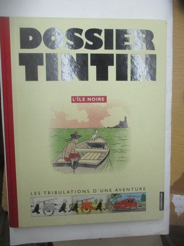 Dossier tintin île noire - l'île,