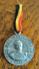 Medal for our Belgian allies 1915 Albert 1st King of the Belgians /71